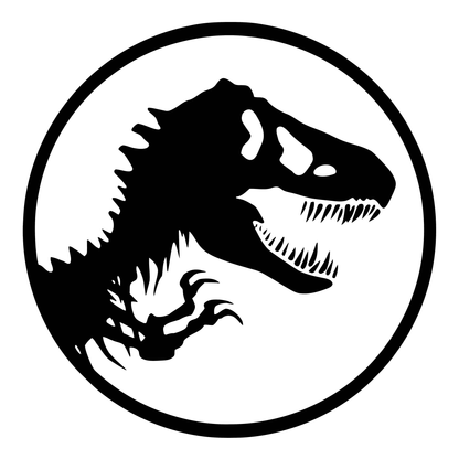 Jurassic Park Logo Vinyl Decal Sticker