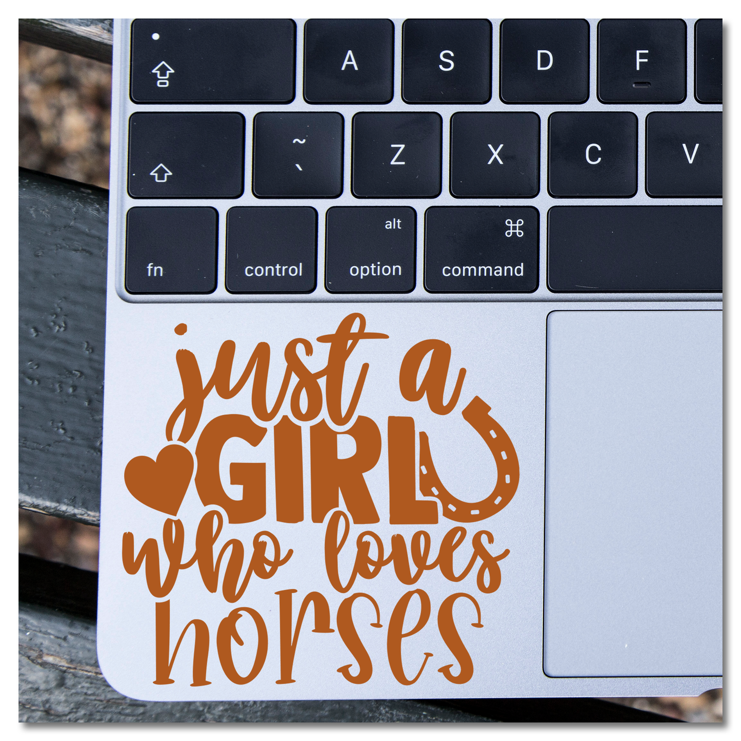 Just A Girl Who Loves Horses Vinyl Decal Sticker