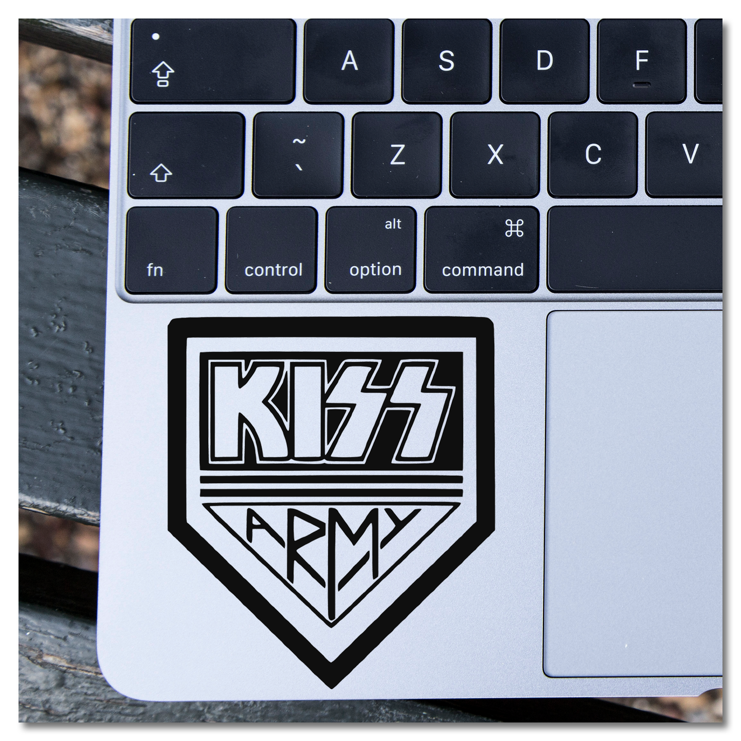 KISS Army Patch Vinyl Decal Sticker