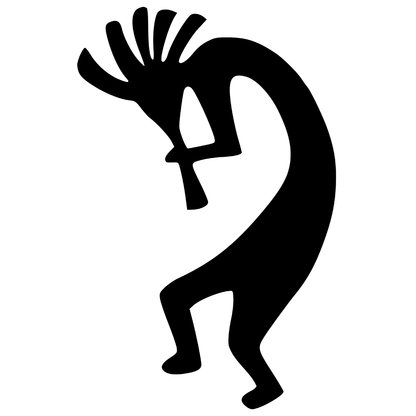 Kokopelli Vinyl Decal Plakker