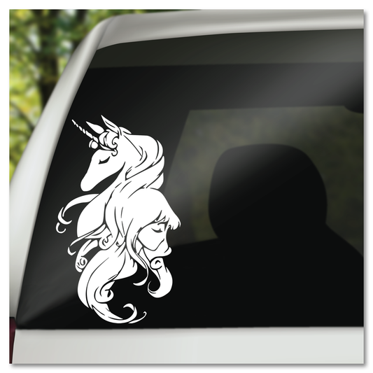 Last Unicorn Lady Amalthea Vinyl Decal Sticker