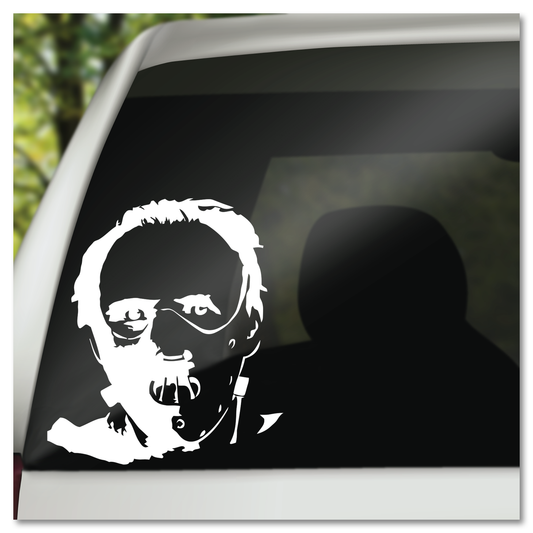 Silence Of The Lambs Hannibal Lector Vinyl Decal Sticker