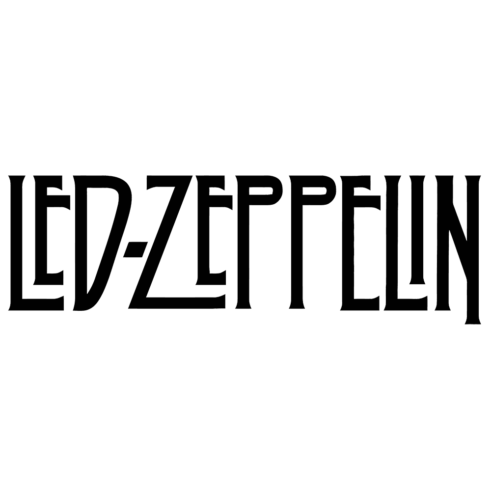 Led Zeppelin Vinyl Decal Plakker