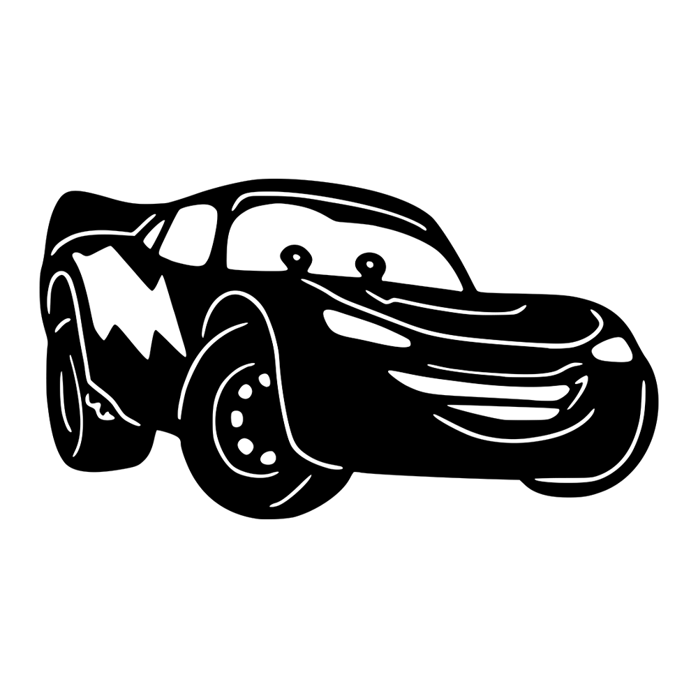 Cars Lightning McQueen Vinyl Decal Sticker