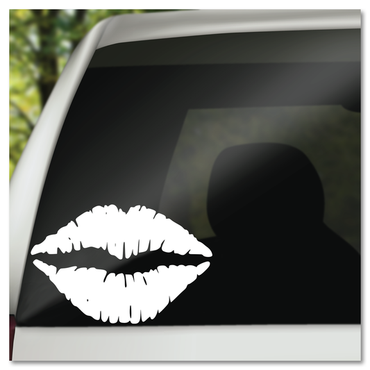 Lips Kiss Vinyl Decal Sticker