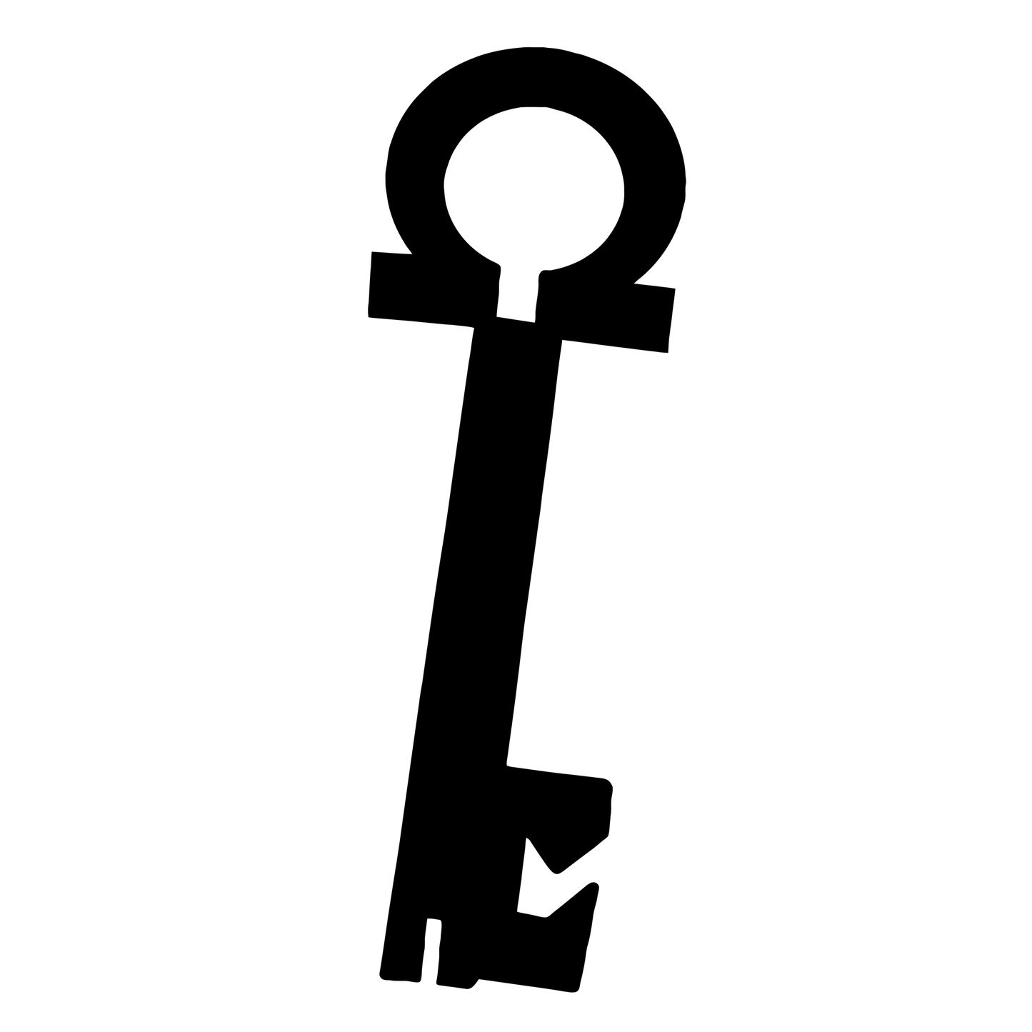 Locke And Key Omega Key Vinyl Decal Sticker