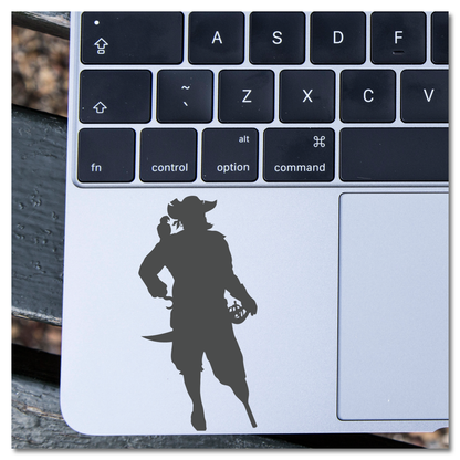 Pirate Long John Silver Vinyl Decal Sticker