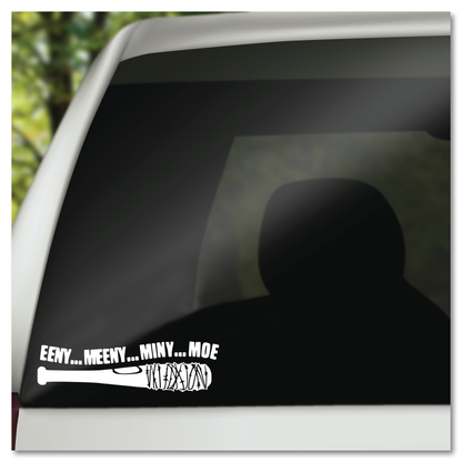 The Walking Dead Negan Lucille Vinyl Decal Sticker