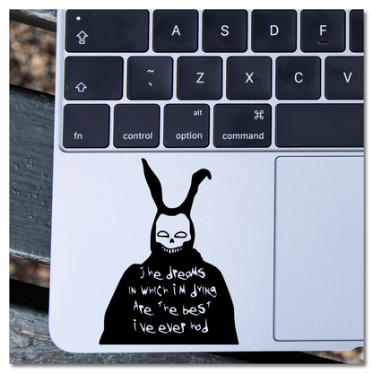 Mad World Donnie Darko Frank Vinyl Decal Sticker