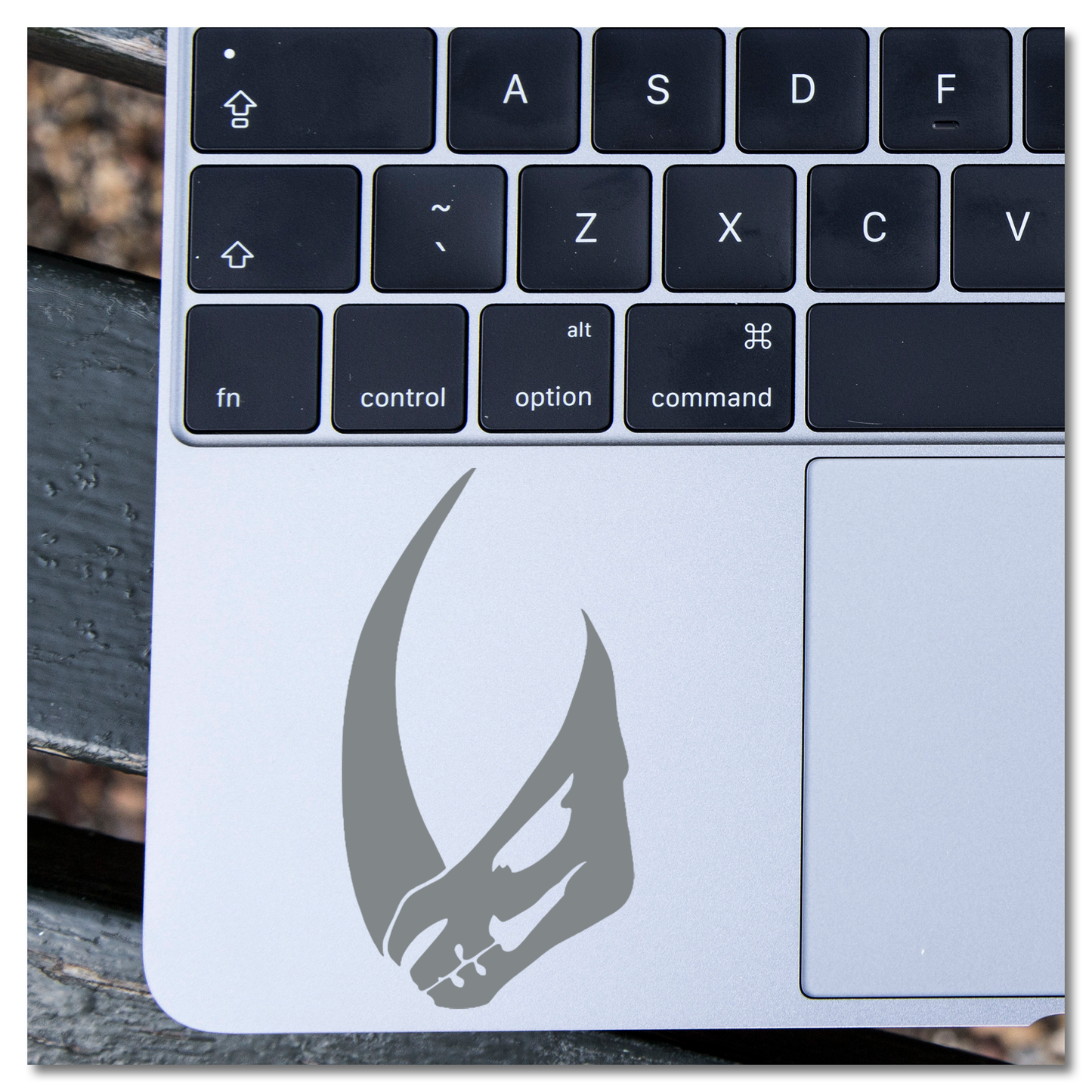 Die Mandalorian Clan Mudhorn Signet Vinyl Decal Sticker