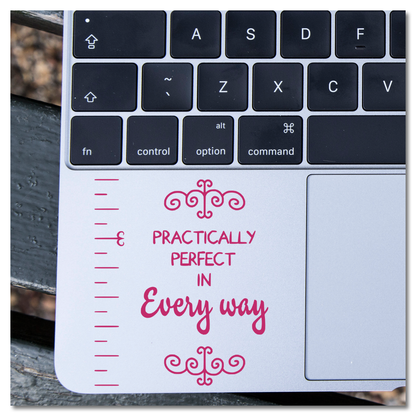 Mary Poppins Practically Perfect In Every Way Vinyl Decal Sticker