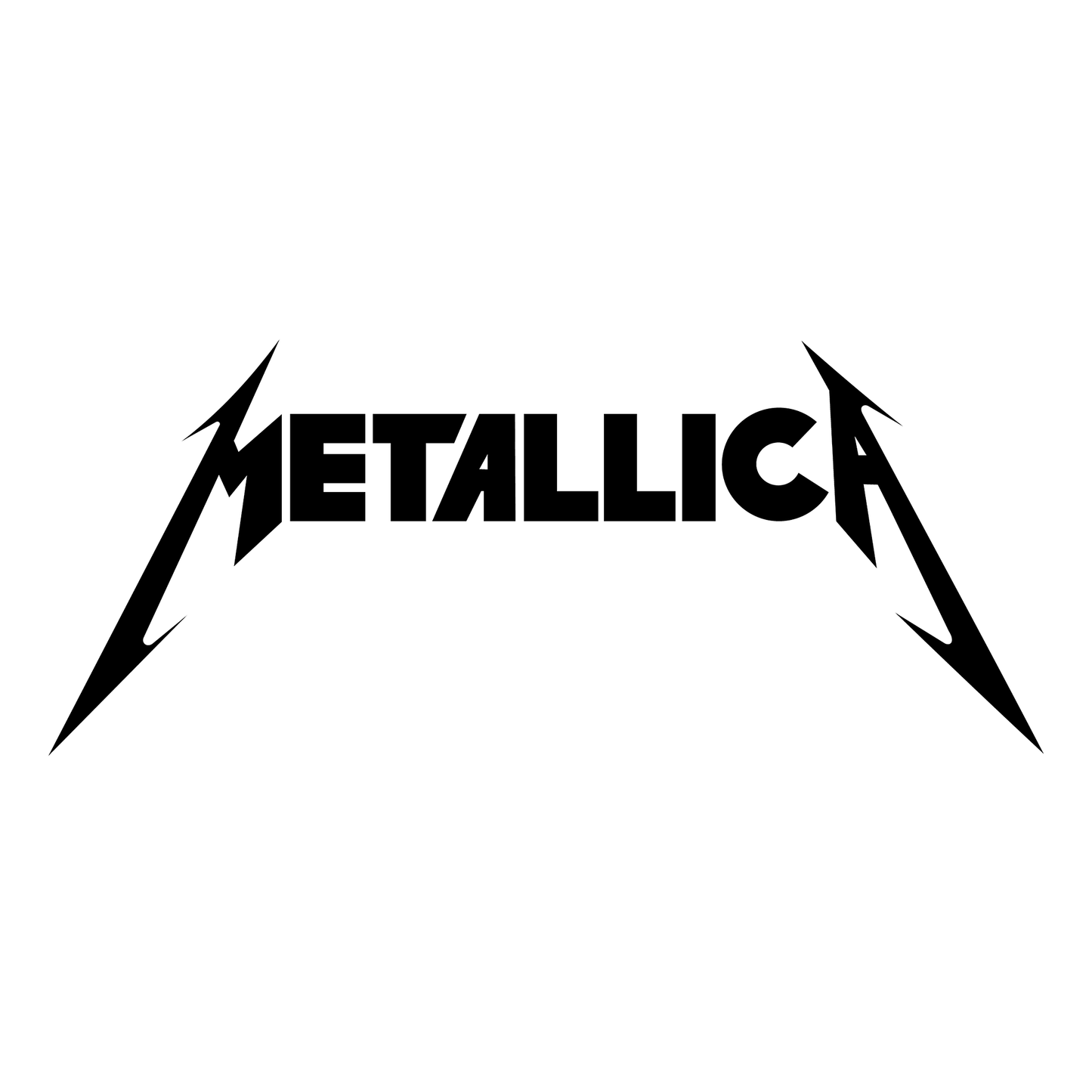 Metallica Vinyl Decal Plakker