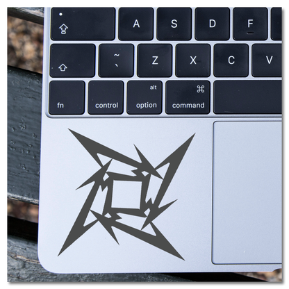 Metallica Throwing Star Vinyl Decal Sticker