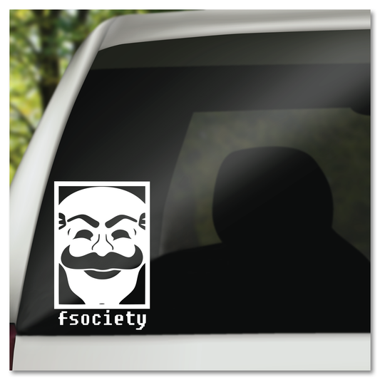 Mr. Robot fsociety Vinyl Decal Sticker