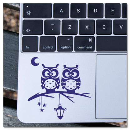 Nighttime Owls Vinyl Decal Sticker