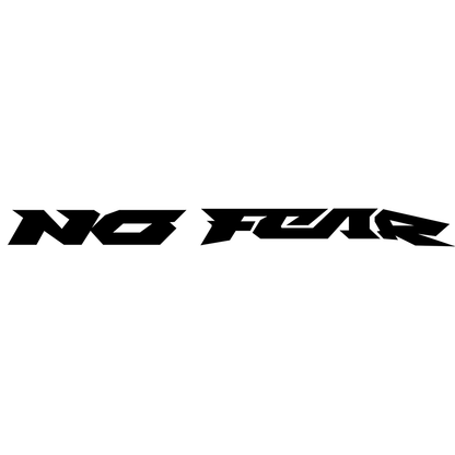 No Fear Logo Vinyl Decal Sticker