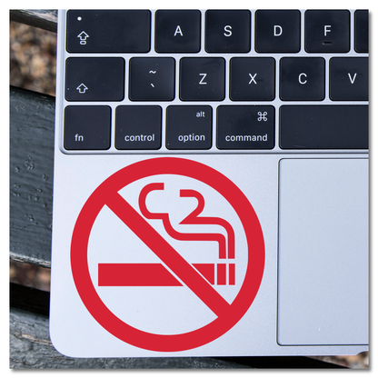 No Smoking Vinyl Decal Sticker