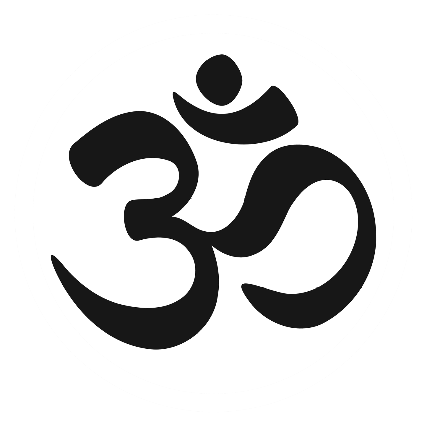 Om Hinduism Sacred Symbol Vinyl Decal Sticker