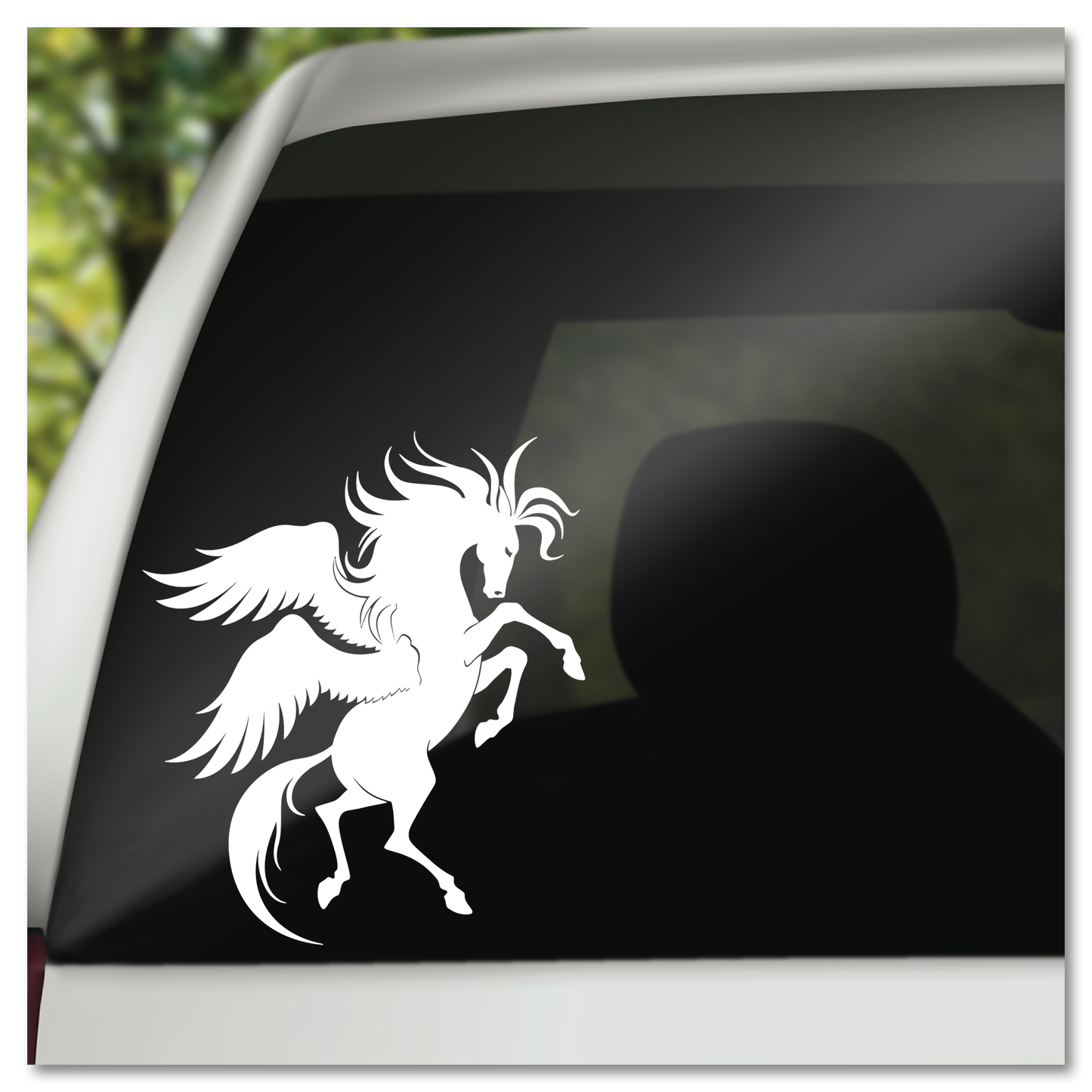 Pegasus Vinyl Decal Plakker