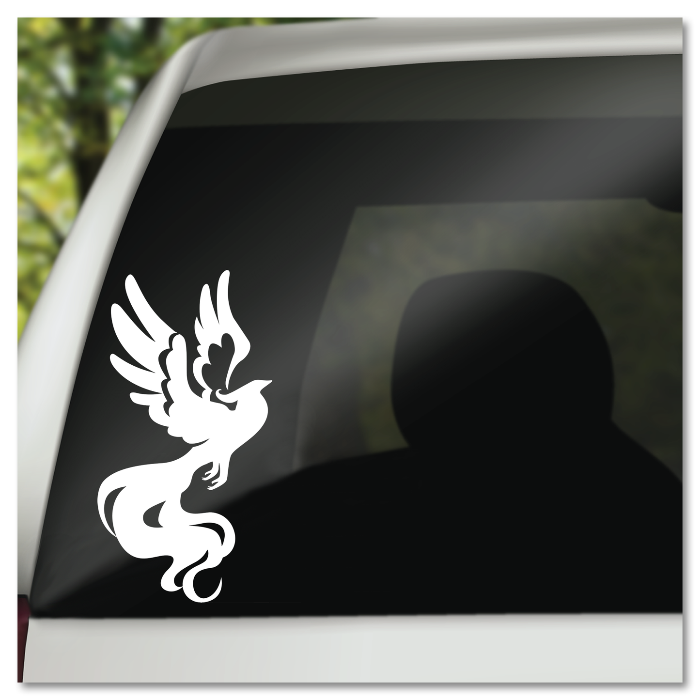 Phoenix Bird Vinyl Decal Plakker