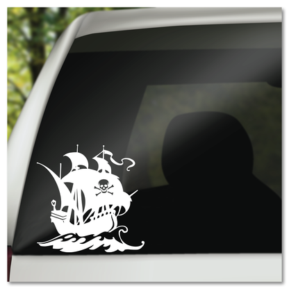 Pirate Ship Vinyl Decal Sticker