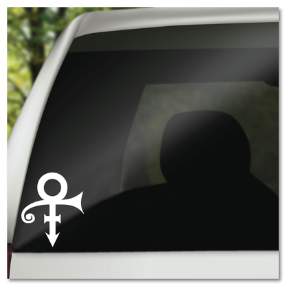 Kunstenaar wat voorheen bekend was as Prince Vinyl Decal Sticker