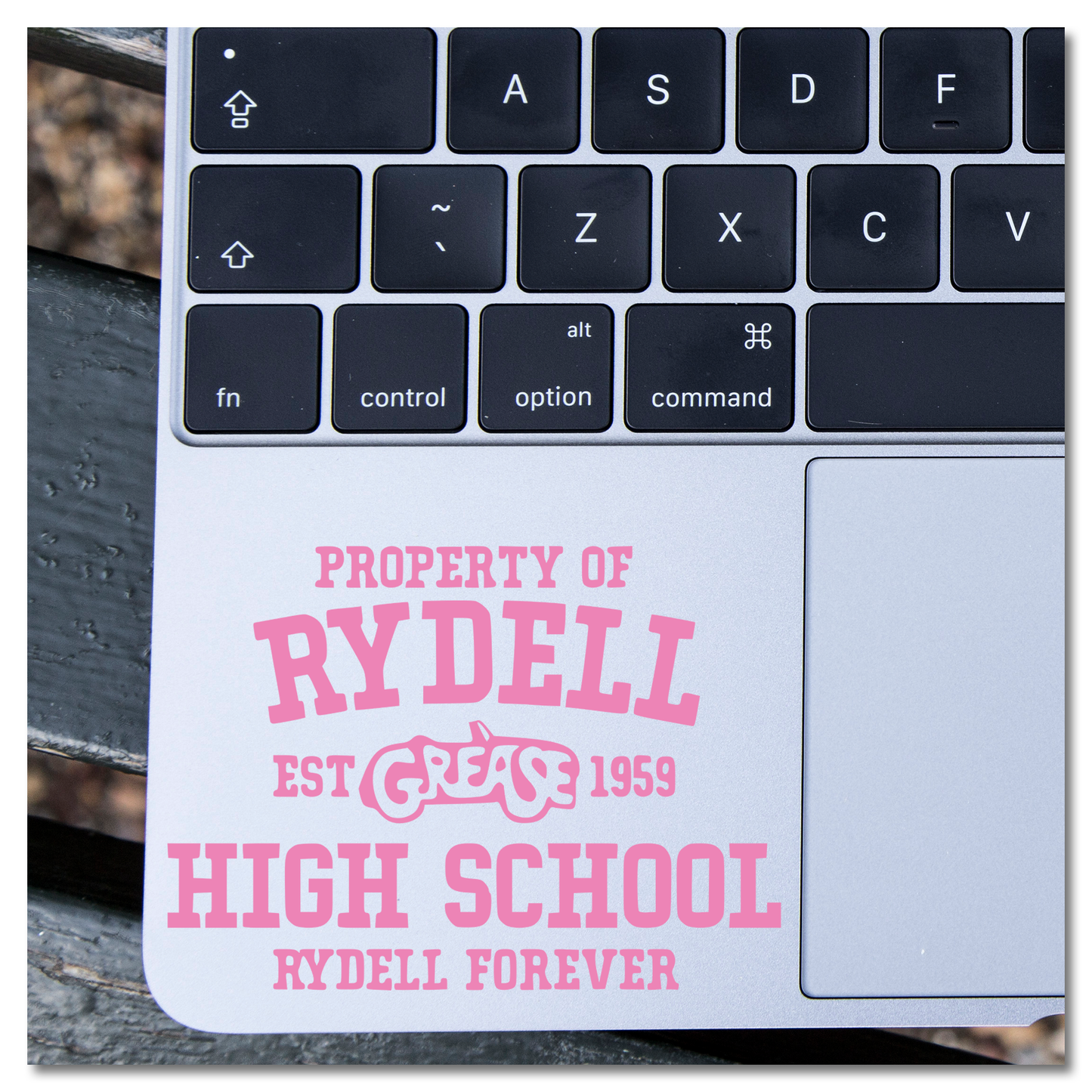 Property Of Rydell High School Grease Vinyl Decal Sticker