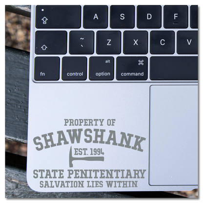 Property of Shawshank State Penitentiary Vinyl Decal Sticker