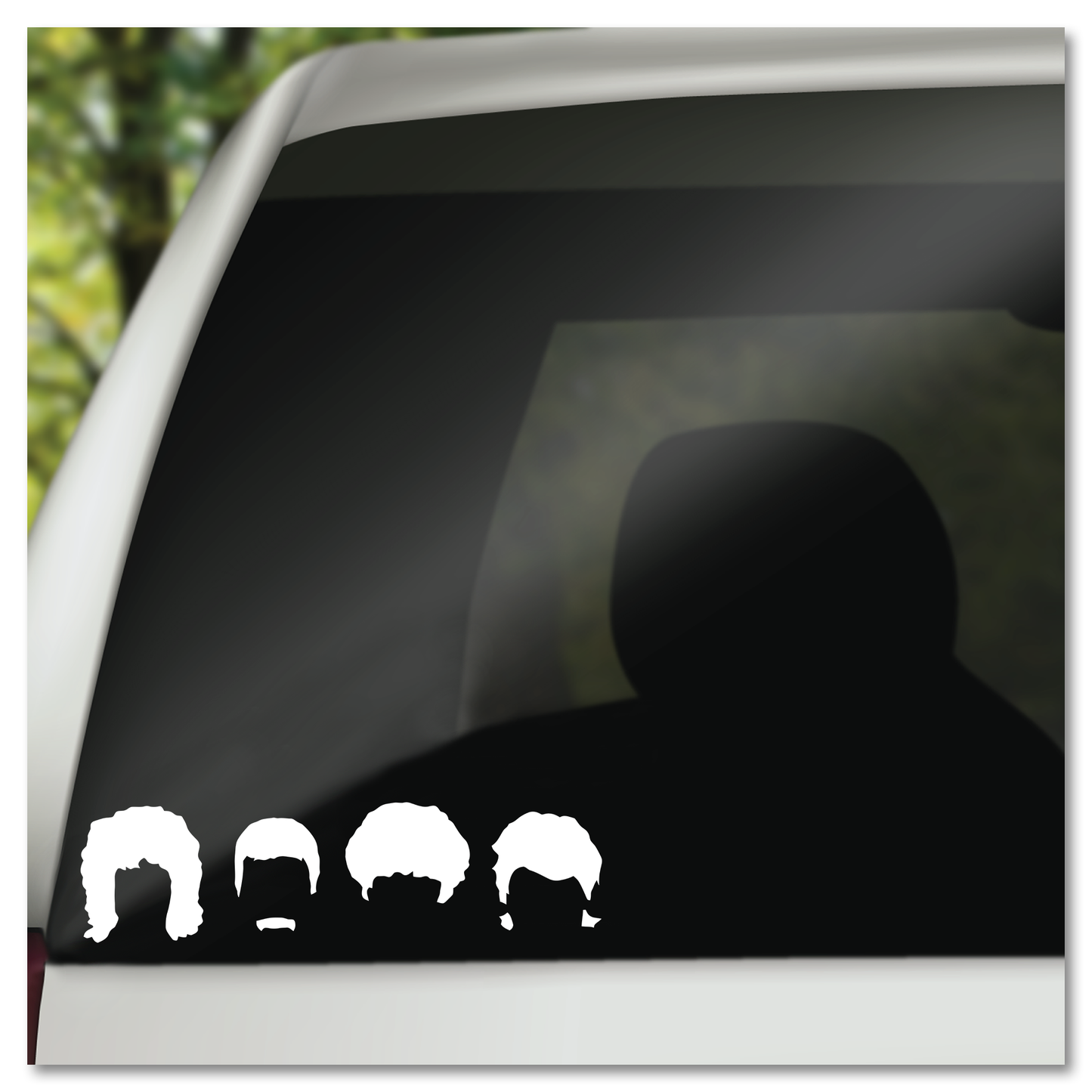 Koningin Vinyl Decal Plakker