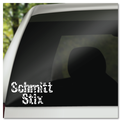 Schmitt Stix Vinyl Decal Plakker