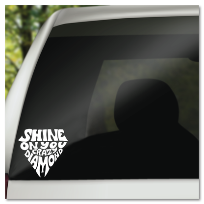 Pink Floyd Shine On You Crazy Diamond Vinyl Decal Sticker