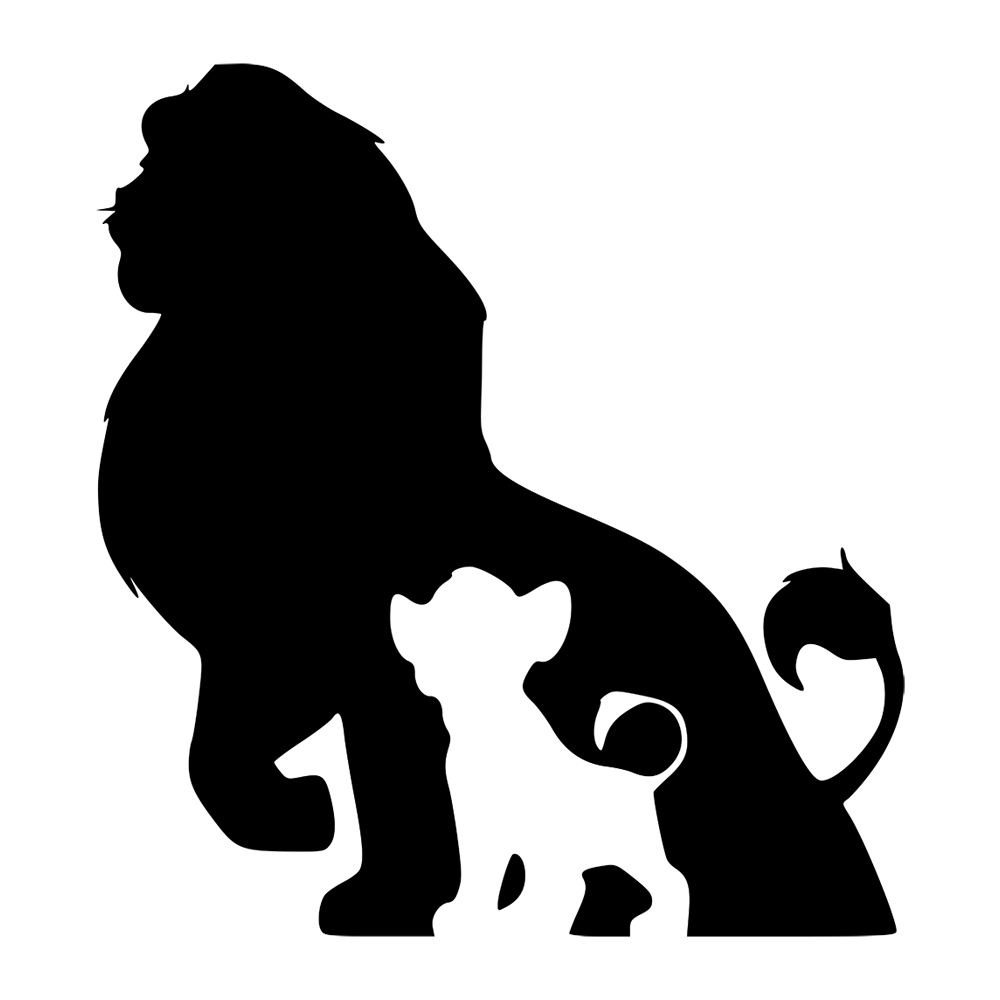 Lion King Simba Vinyl Decal Sticker