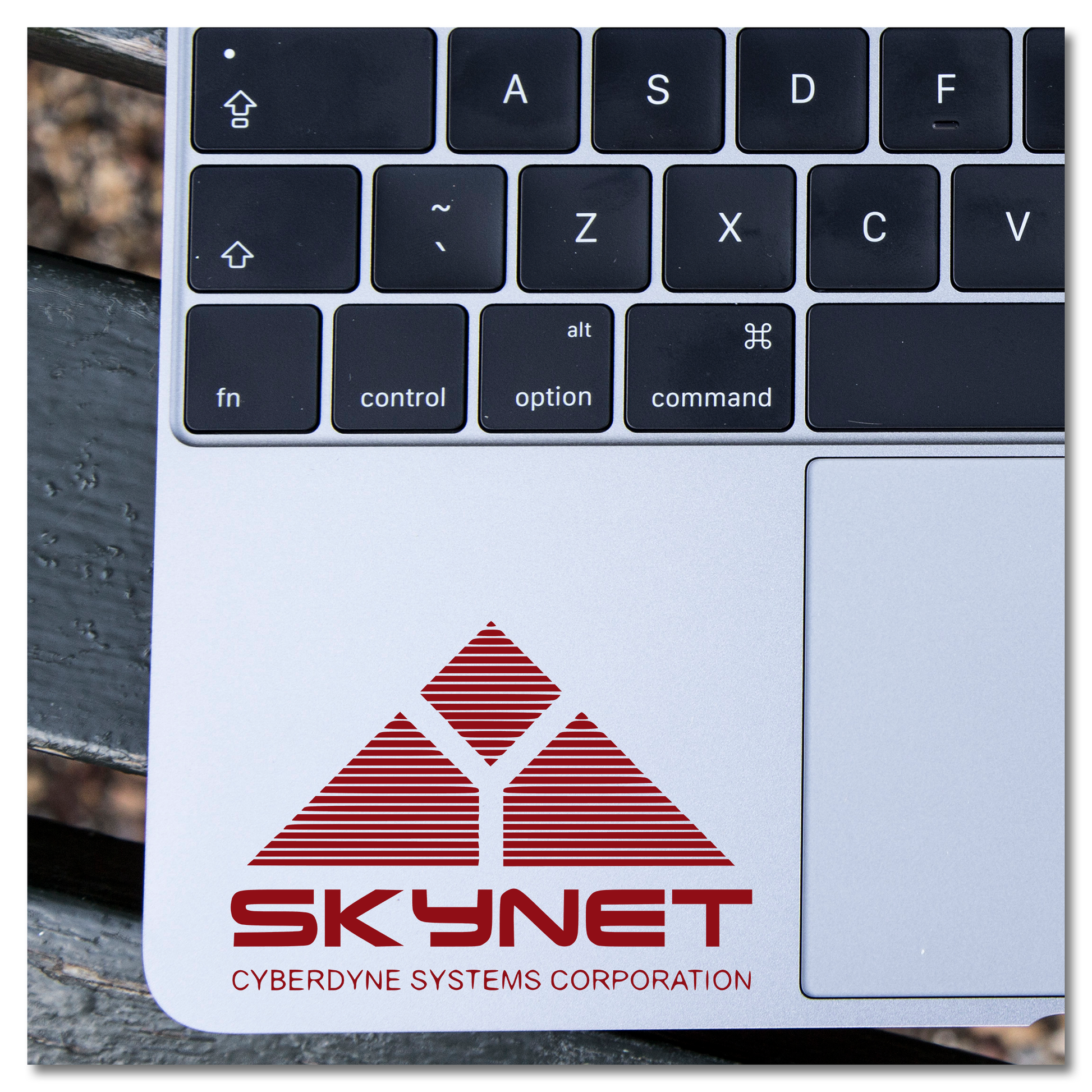 The Terminator Skynet Cyberdyne Logo Vinyl Decal Sticker – Pink