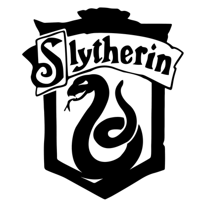 Harry Potter Slytherin Vinyl Decal Sticker