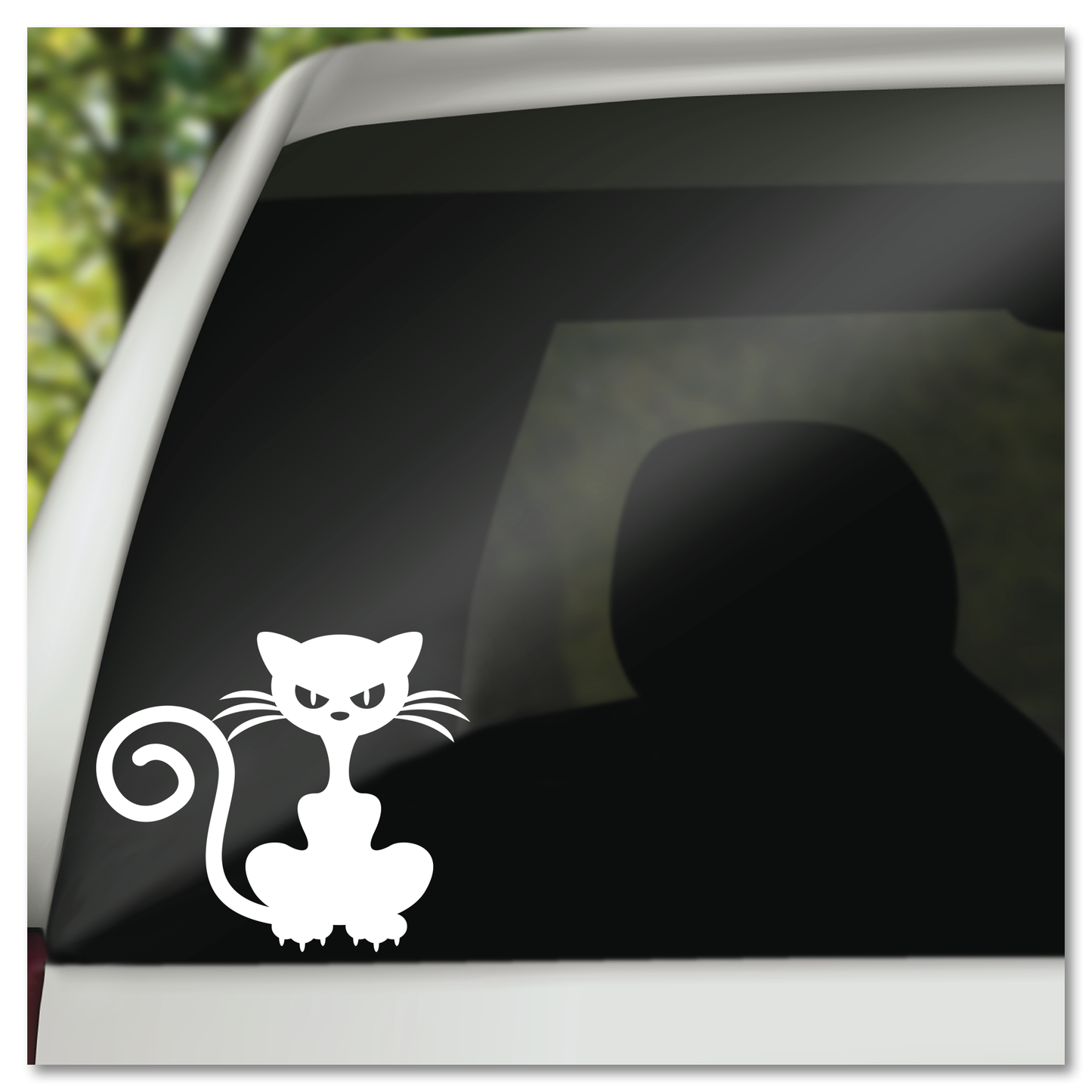 Snotty Cat Vinyl Decal Sticker