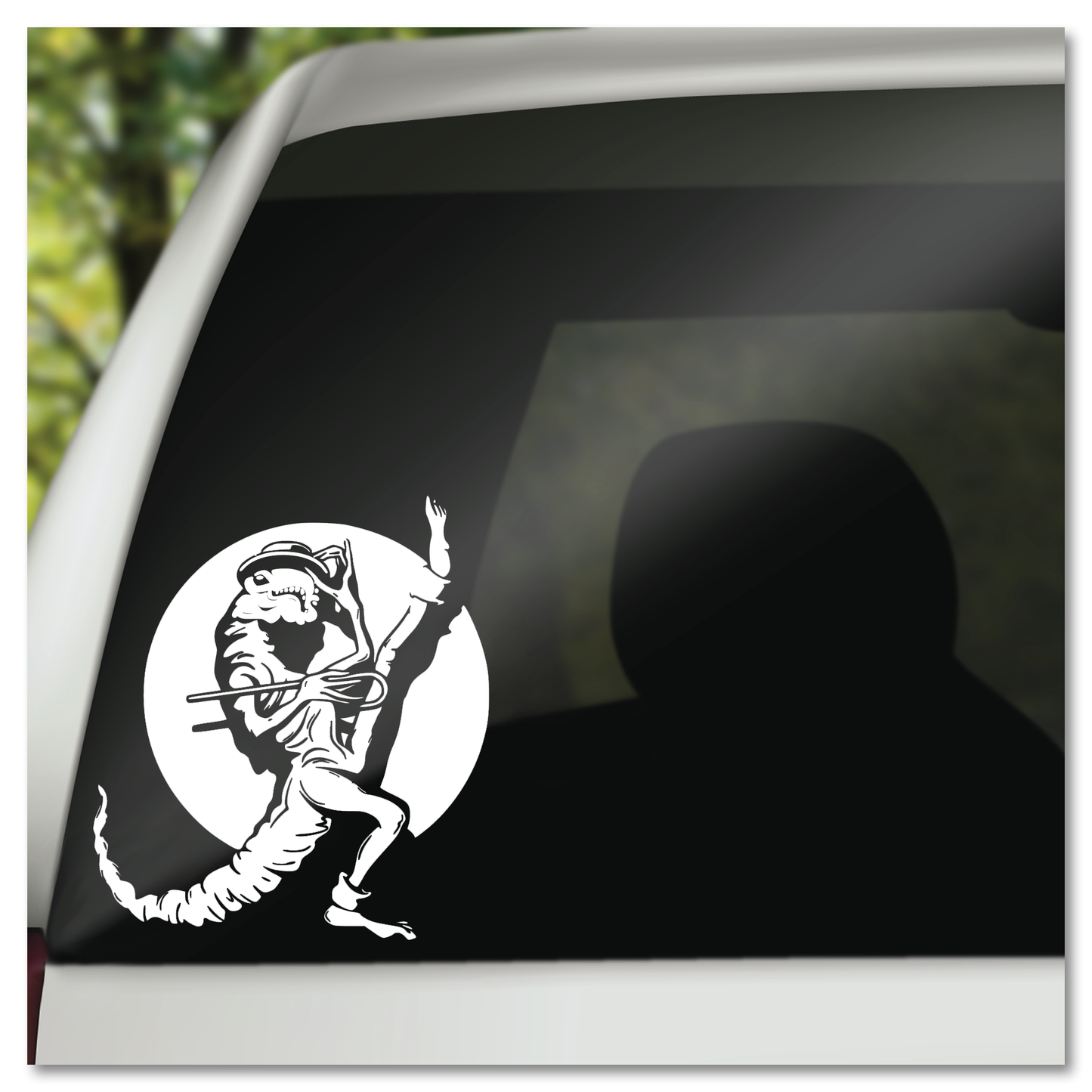 Ruimteballe dans bors bars uitheemse Vinyl Decal Sticker