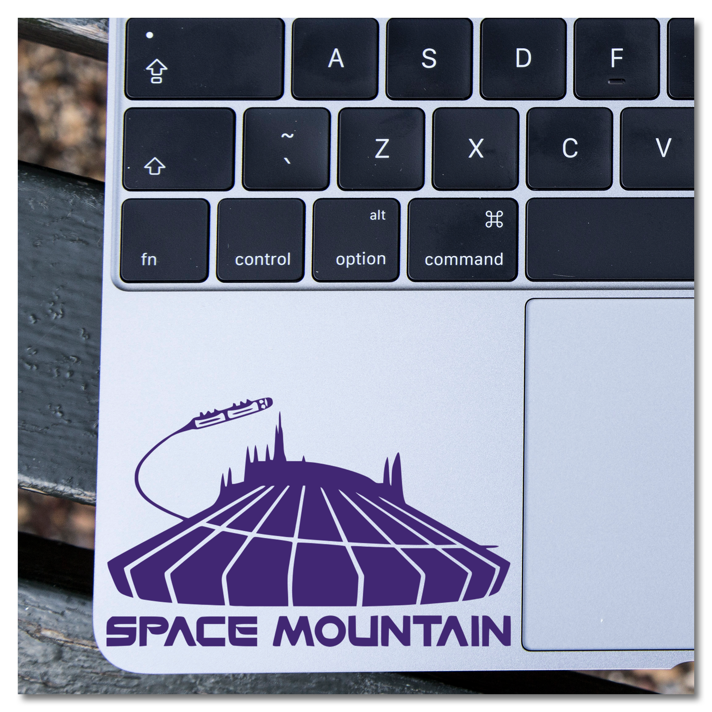 Disney's Space Mountain Vinyl Decal Sticker