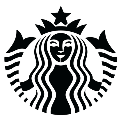 Starbucks Mermaid Vinyl Decal Sticker