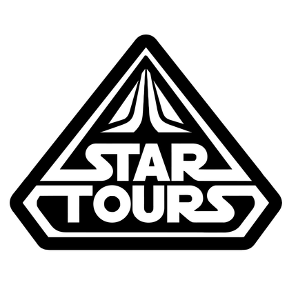 Disney's Star Tours Vinyl Decal Sticker