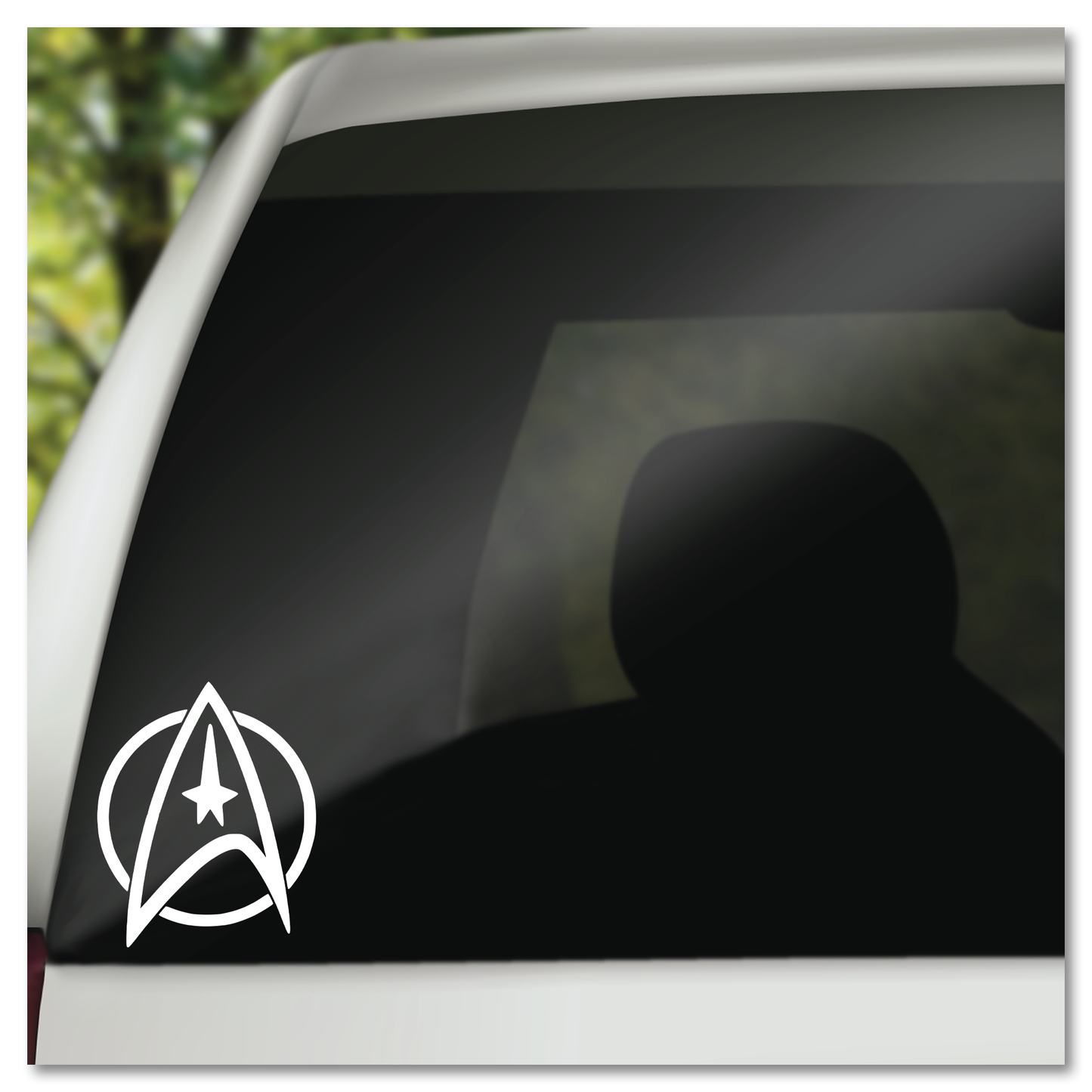 Star Trek Starfleet Command Insignia Vinyl Decal Sticker