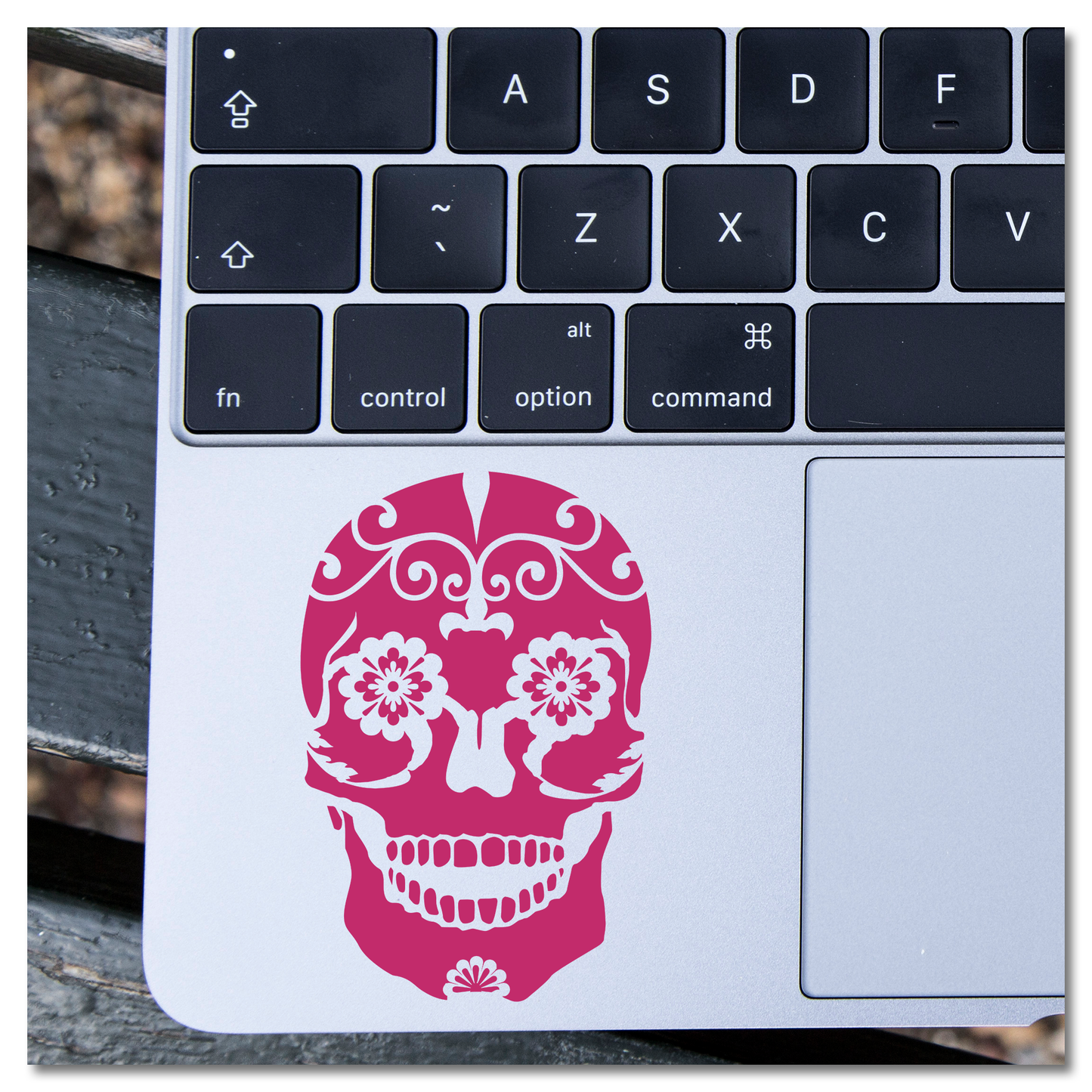 Mexican Sugar Skull Vinyl Decal Sticker