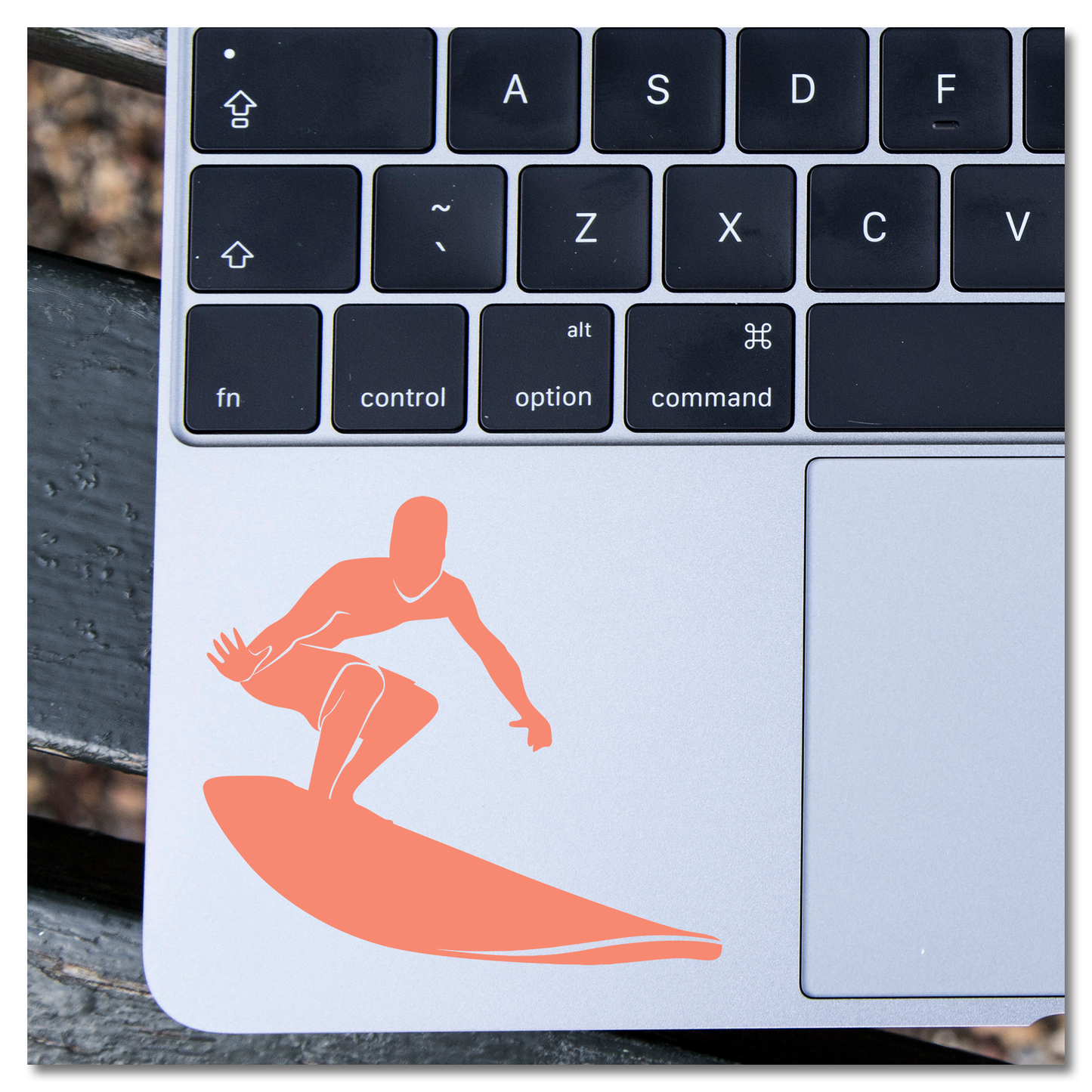 Surfer Vinyl Decal Plakker