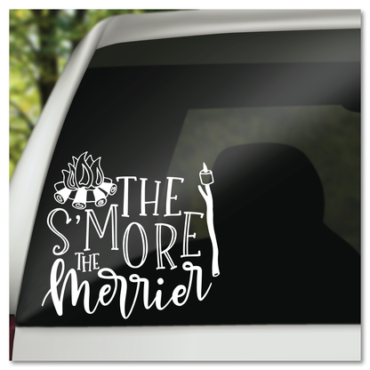 Die S'more The Merrier Vinyl Decal Sticker