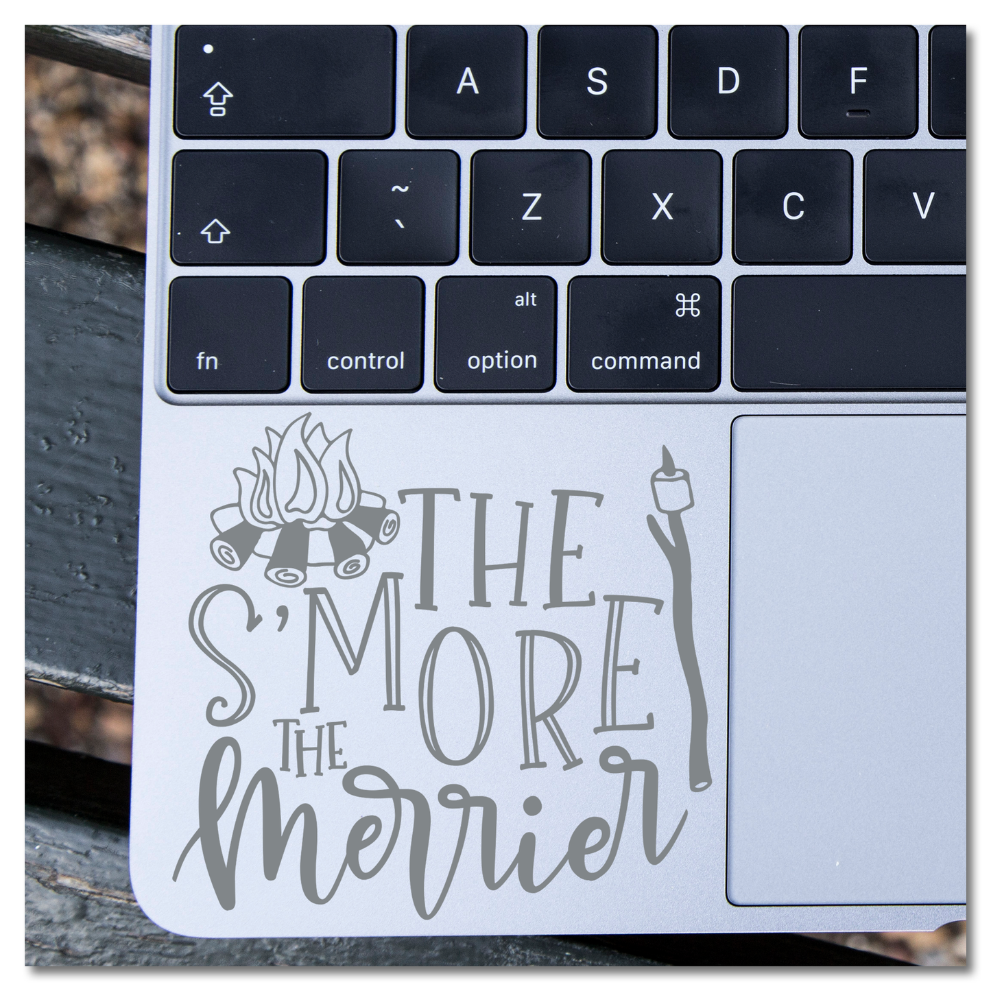 Die S'more The Merrier Vinyl Decal Sticker