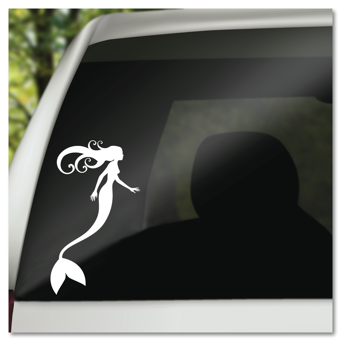 Delicate Mermaid Vinyl Decal Sticker