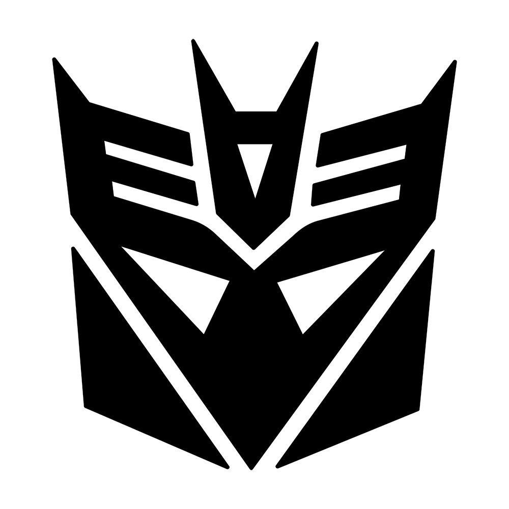 Transformers Decepticons Vinyl Decal Sticker