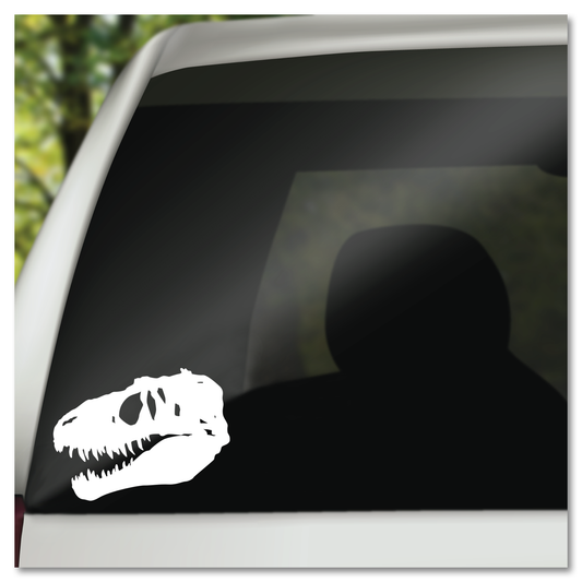 T-Rex Skull Fossil Vinyl Decal Sticker