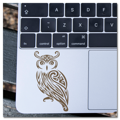 Tribal Owl Vinyl Decal Sticker