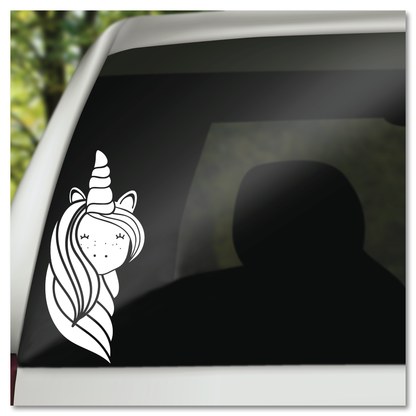 Cute Unicorn Vinyl Decal Sticker