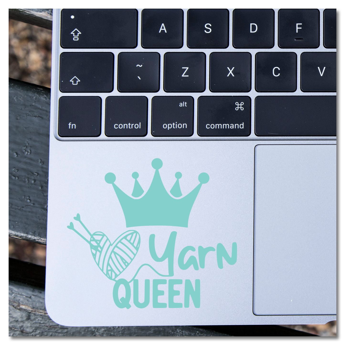 Yarn Queen Vinyl Decal Sticker